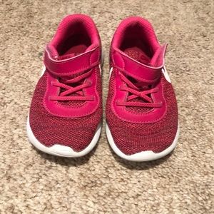 Pink Nike Toddler shoes